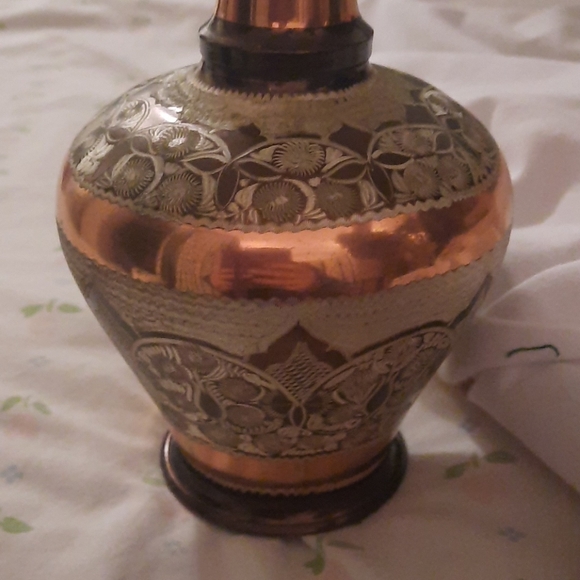 Artisan Copper Vase - Picture 3 of 3